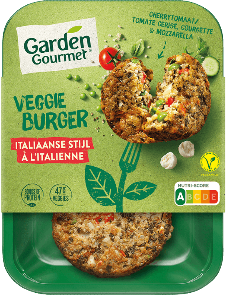 Veggie Burger Italiaanse Stijl